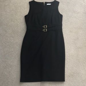 Black Calvin Klein dress